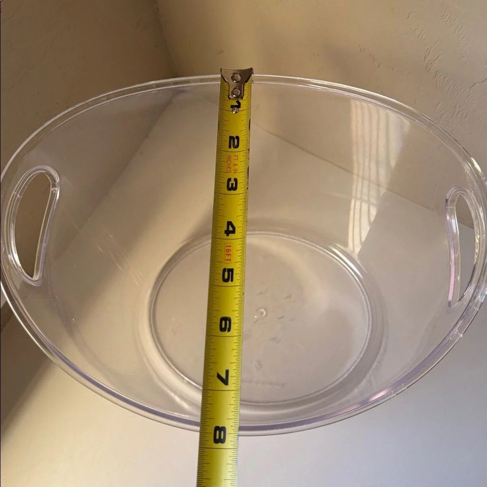 Clear Acrylic Bucket